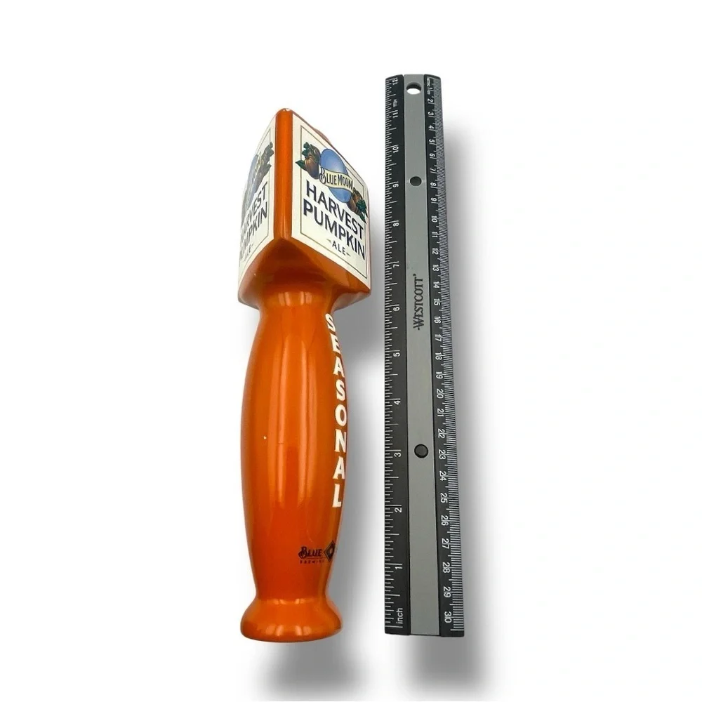 Blue Moon Seasonal Harvest Pumpkin Ale Tap Handle Breweriana
